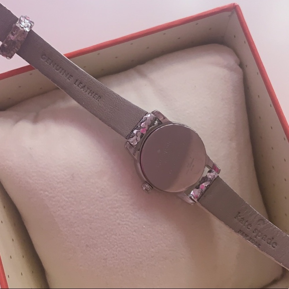Kate Spade Silver Glitter Watch - Picture 3 of 3
